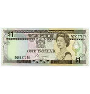 Fiyi 1 Dólar 1987 Pick 86a