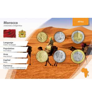 Marruecos 10, 20 Santimat,...
